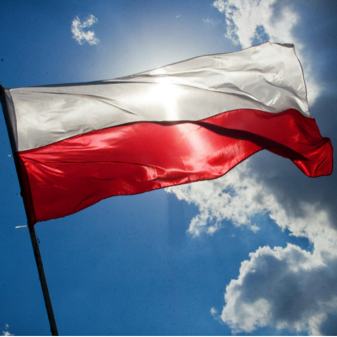 Flagge Polen