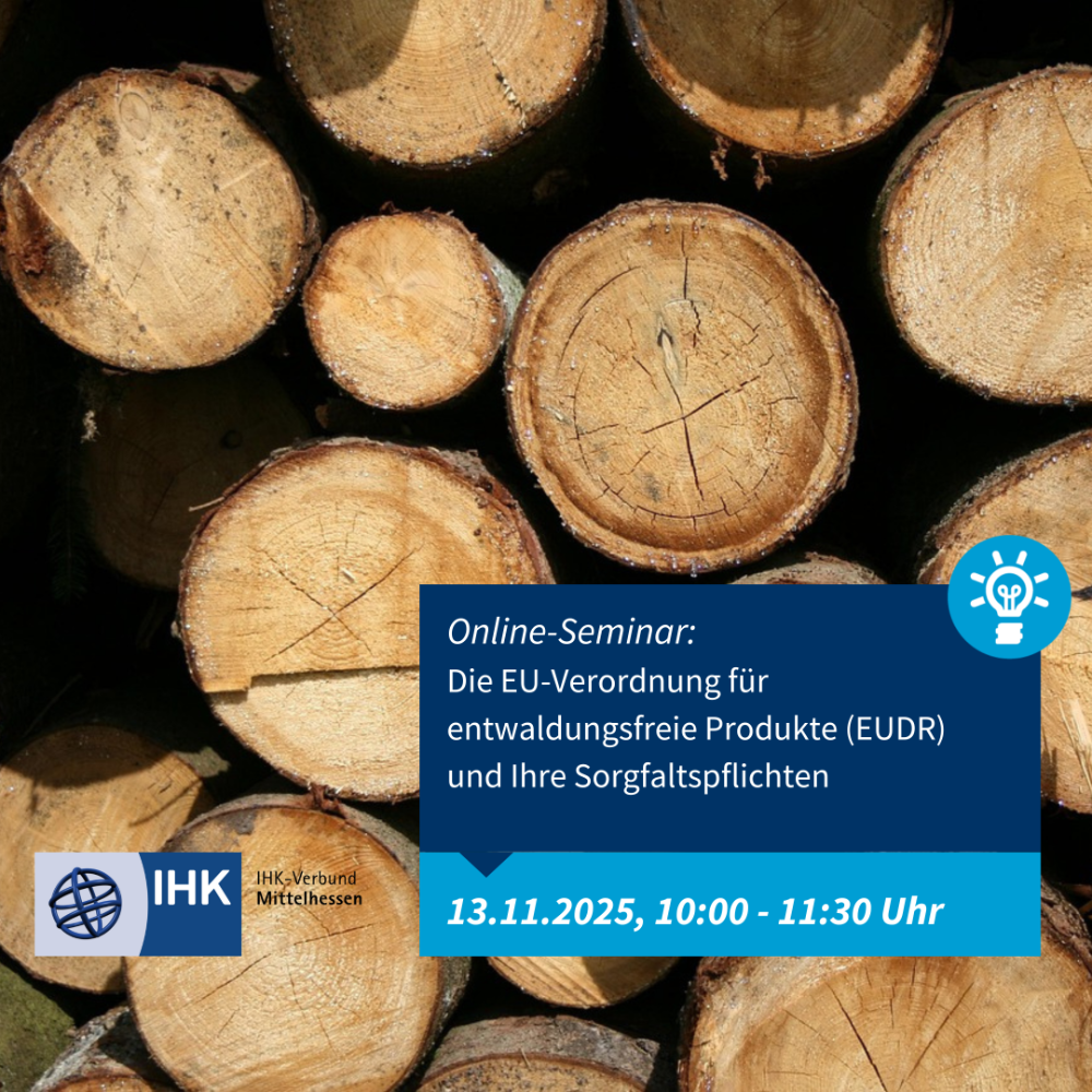 Online-Seminar EUDR
