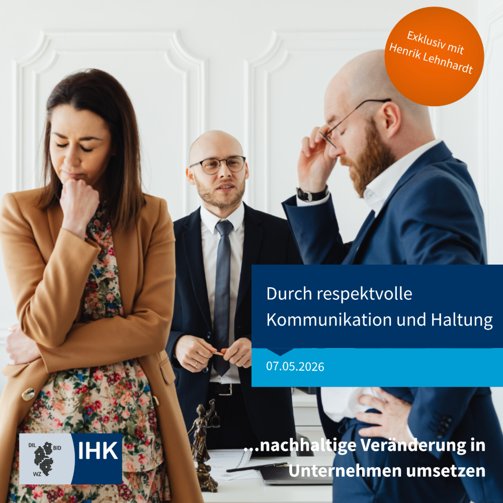 Durch respektvolle Kommunikation und Haltung nachhaltige Veränderung in Unternehmen umsetzen